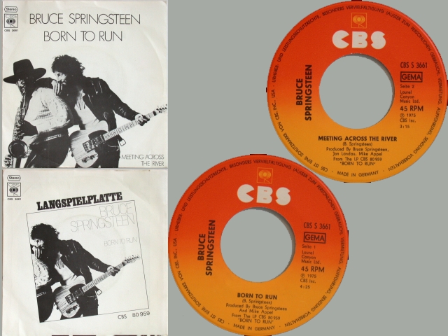 Bruce Springsteen - BORN TO RUN / MEETING ACROSS THE RIVER